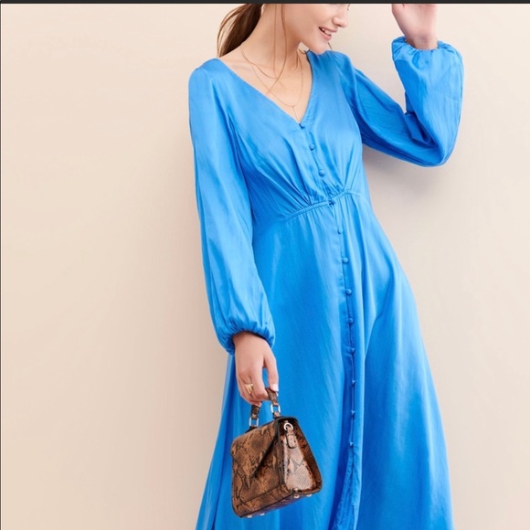 โฌ๏ธ๐ฅSALE NWT Free people later days midi dress - Picture 2 of 13
